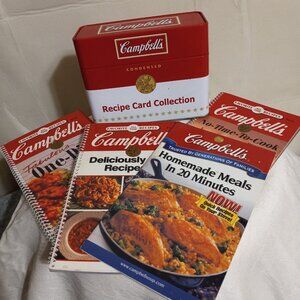 Collectible Campbell Soup Recipe Cards and Tin Box